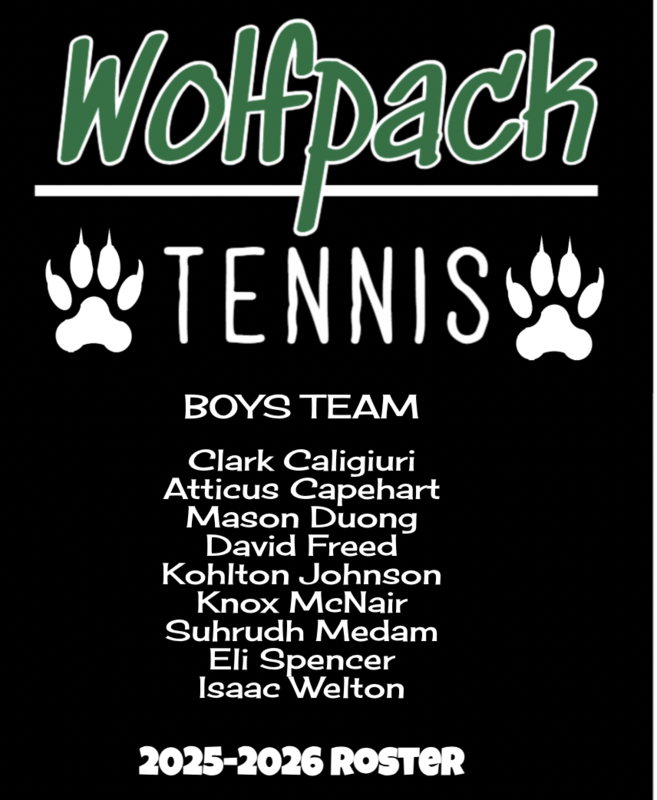 Boys Tennis Team Roster