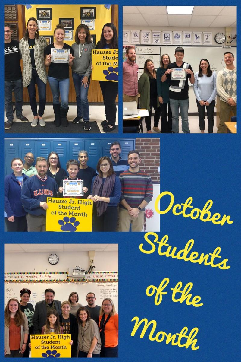 October Students of the Month! Featured Photo