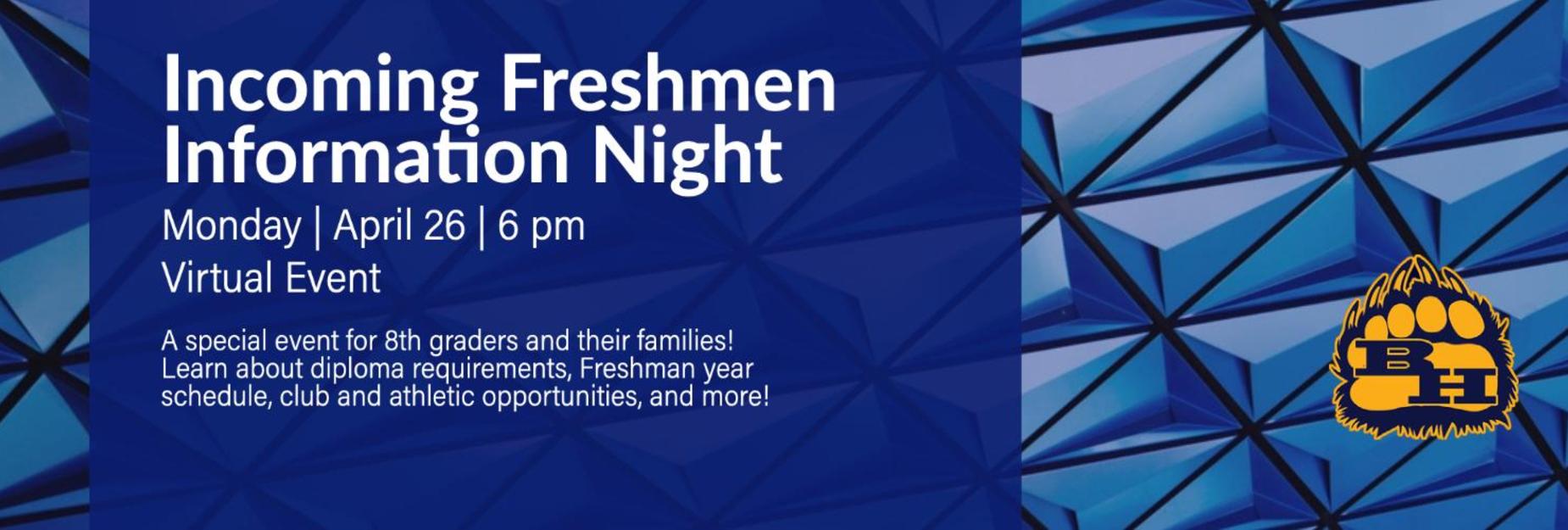Freshmen Info
