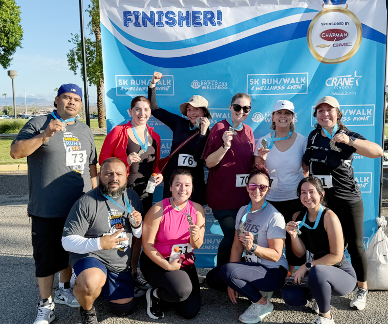 Crane Employees Participate in 5K Wellness Event Featured Photo