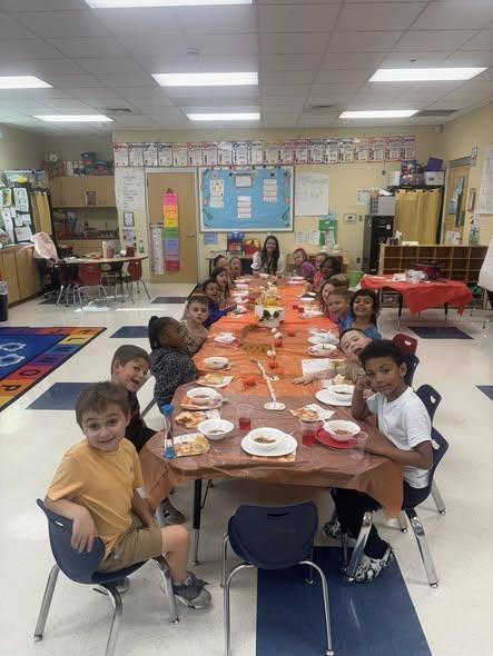 Our kindergarten chefs were busy today!