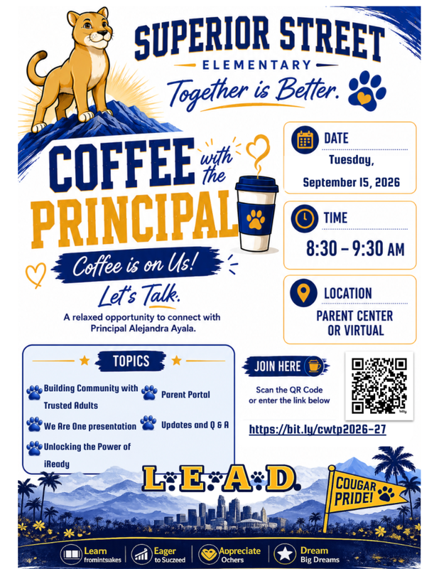 coffee with the principal