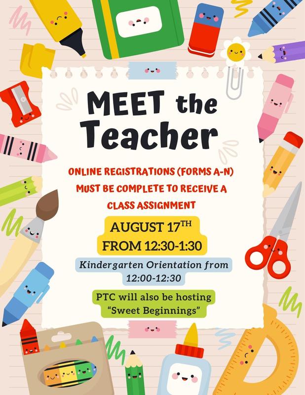 Cottage Hill will be hosting it's 2nd annual Meet the Teacher Event on August 17th from 12:30-1:30. Kindergarten Orientation will be from 12:00-12:30 TK Orientation will be from 12:30-1:00