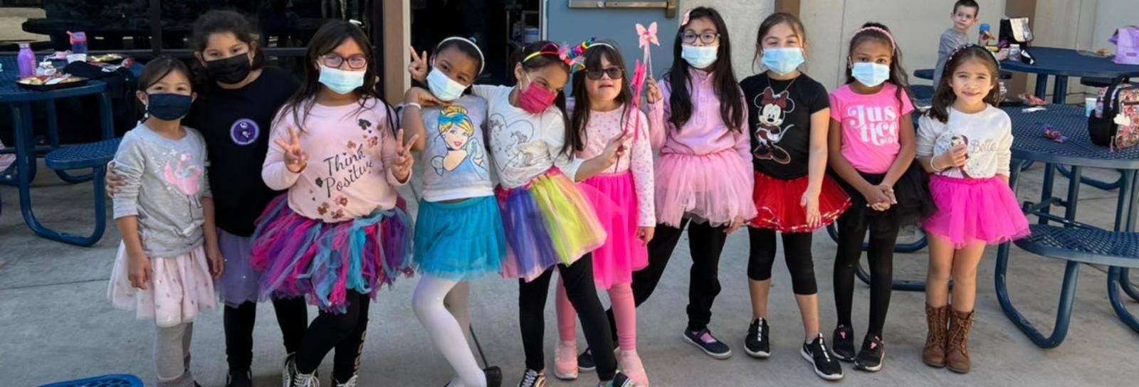 Ties, tennies & tutus on 2/2/22 #proud2bepusd #deckermakeswaves
