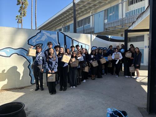 Carson High School GBLG Students Attend High Tech Day at AT&T