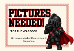 The yearbook staff needs pictures of school events.
