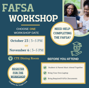 Details for FAFSA Workshop