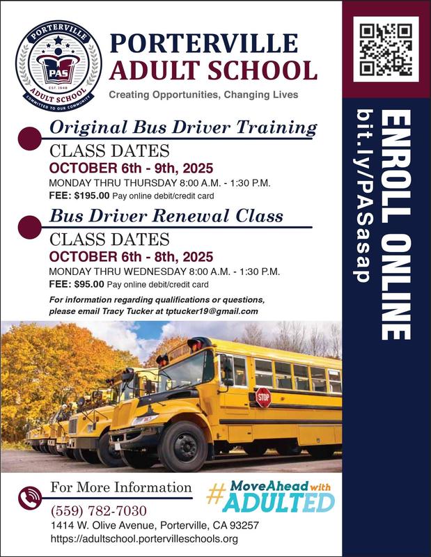 Original Bus Driver Training Class Fall 2025