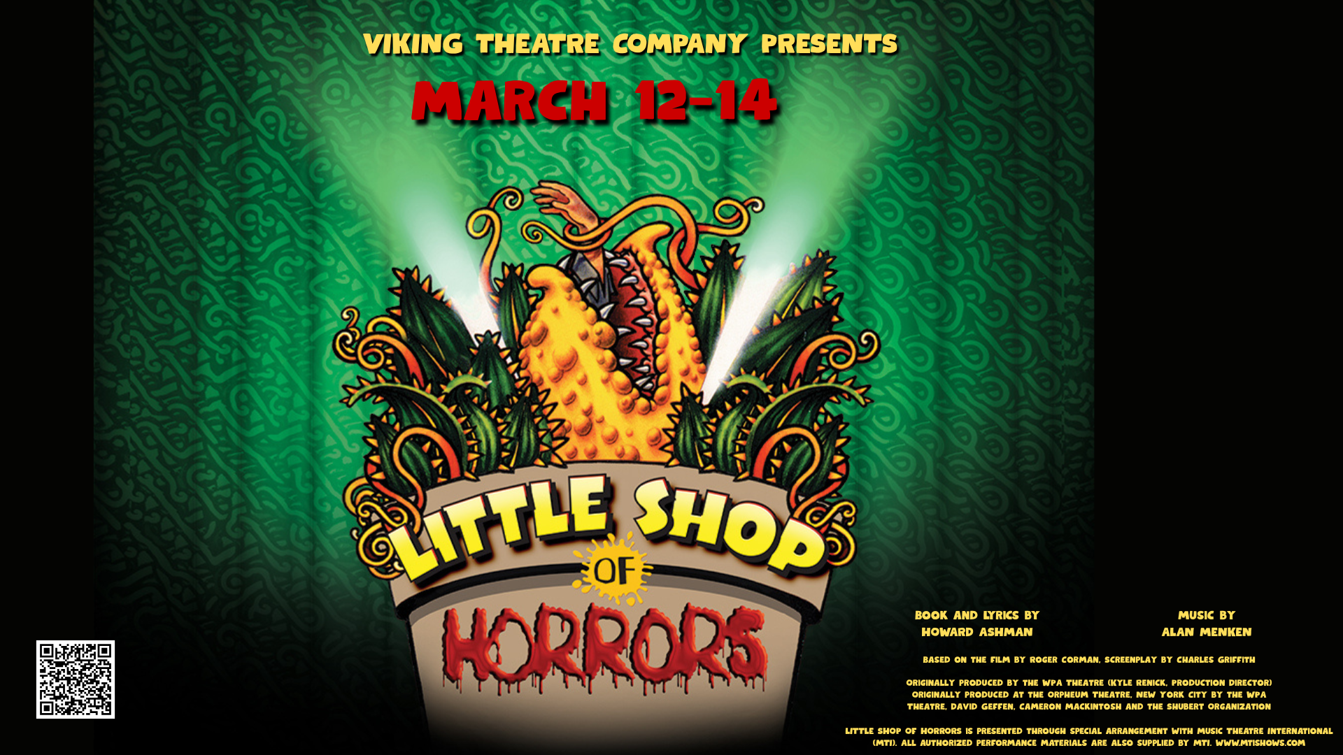 Viking Theatre Company Presents Little Shop of Horrors Image