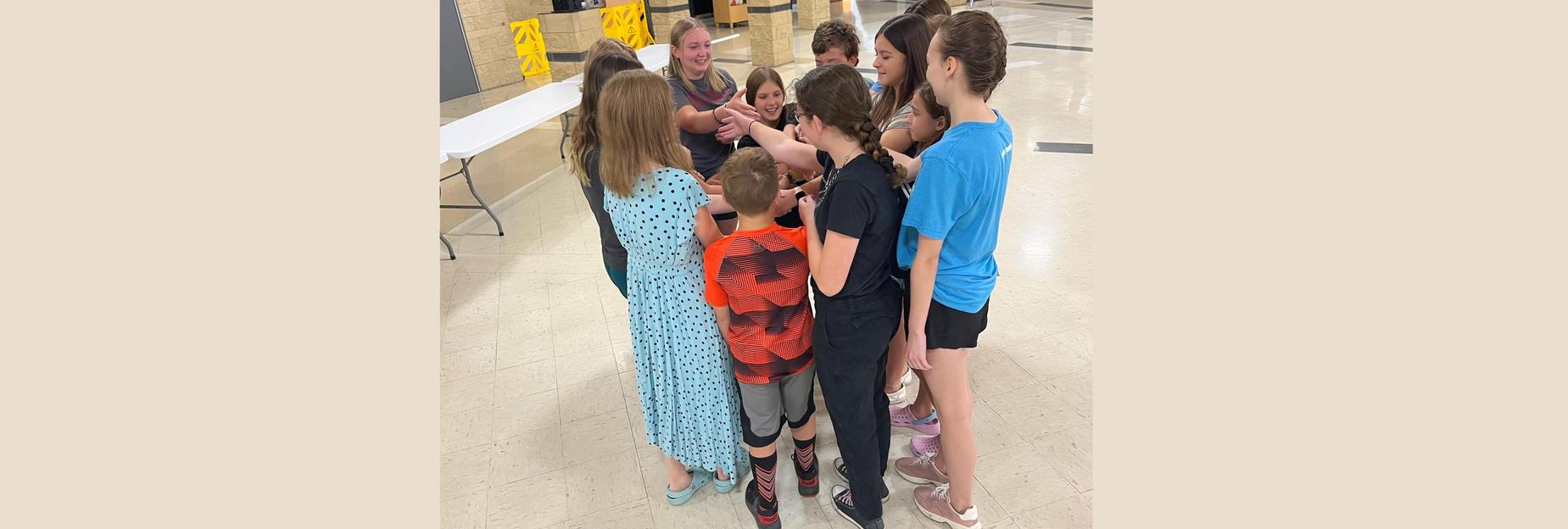 Working together at band camp