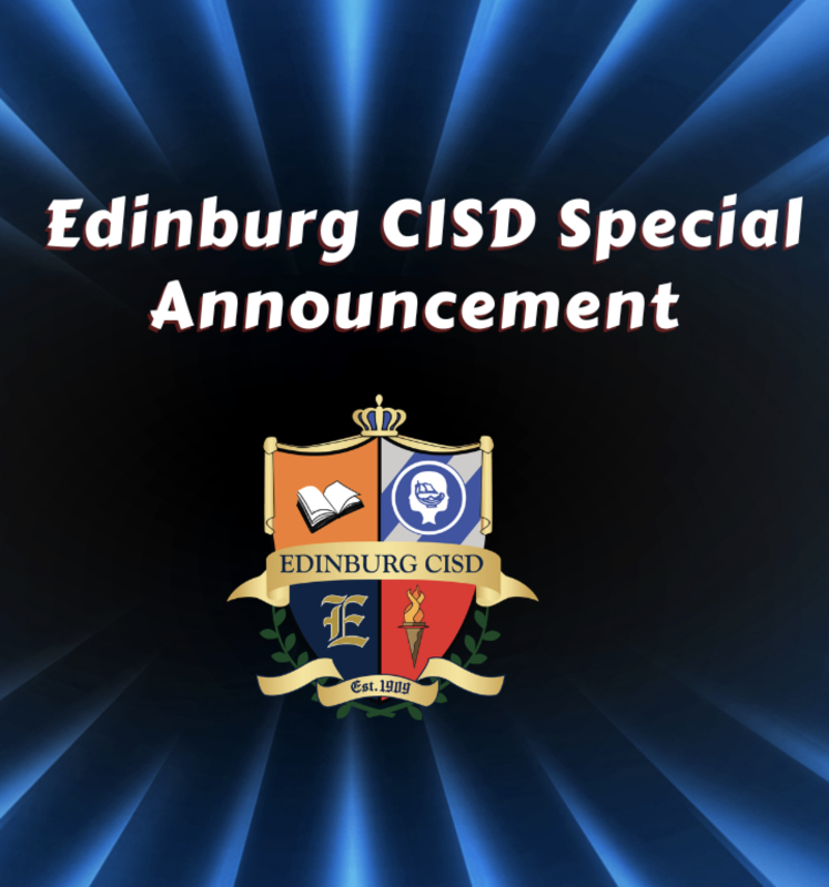 Special Announcement