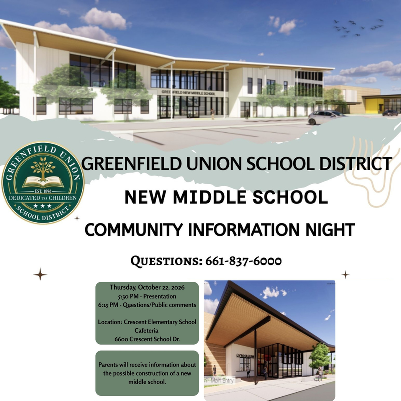 New GFUSD Middle School Thumbnail Image