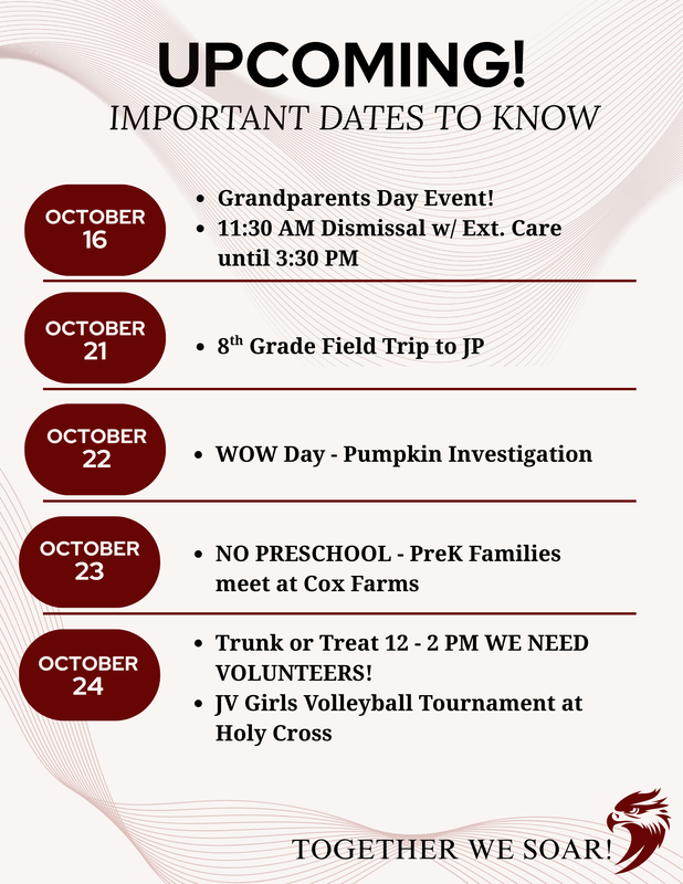 Upcoming Dates! Featured Photo