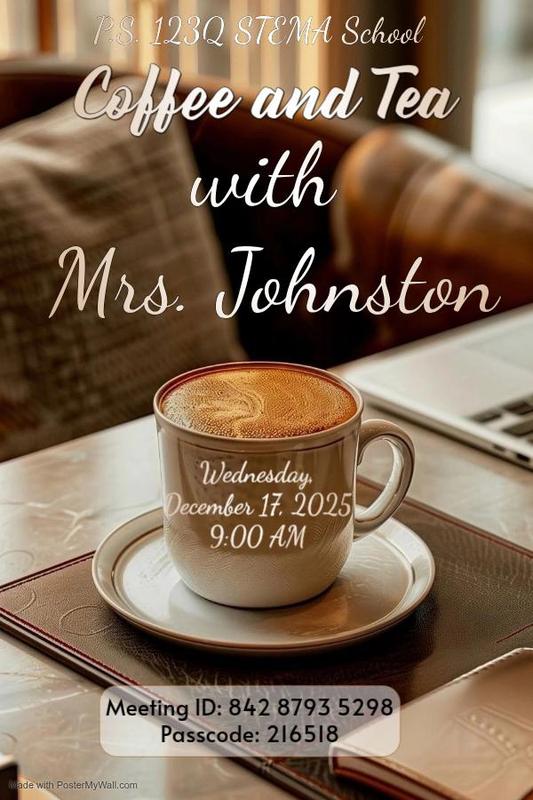 Coffee and Tea with Mrs. Johnston
