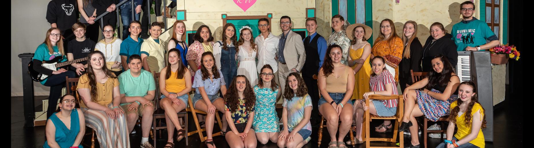 Gananda Central Schools Cast Pic Mamma Mia