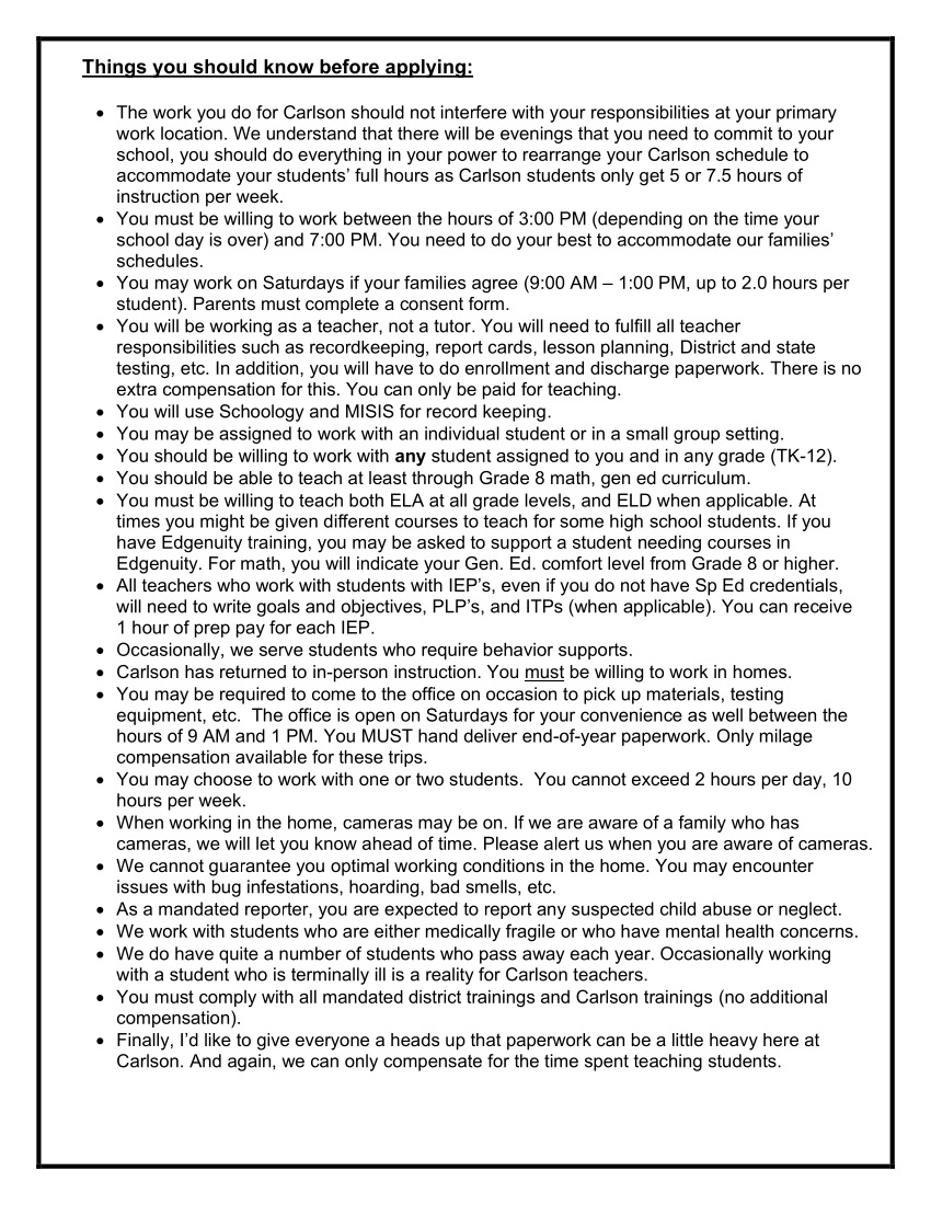 Are You An LAUSD Teacher Who Would Like Extra Pay To Teach A Student Are you an lausd teacher who would like extra pay to teach a student