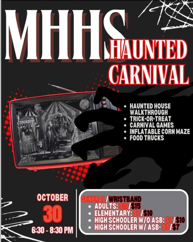 You're Invited to MHHS Annual Haunted Carnival Featured Photo
