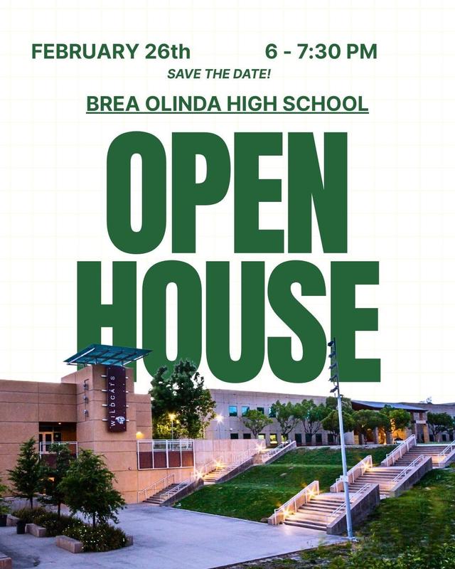 Open House info