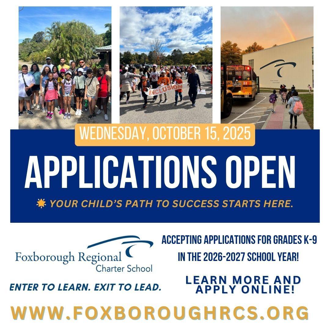 🌟 Spread the Word — the Enrollment Application for 2026–2027 is Now Open! Image
