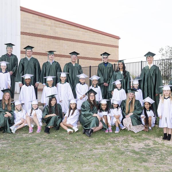 Senior & K5 graduates