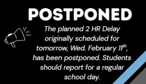 Postponed