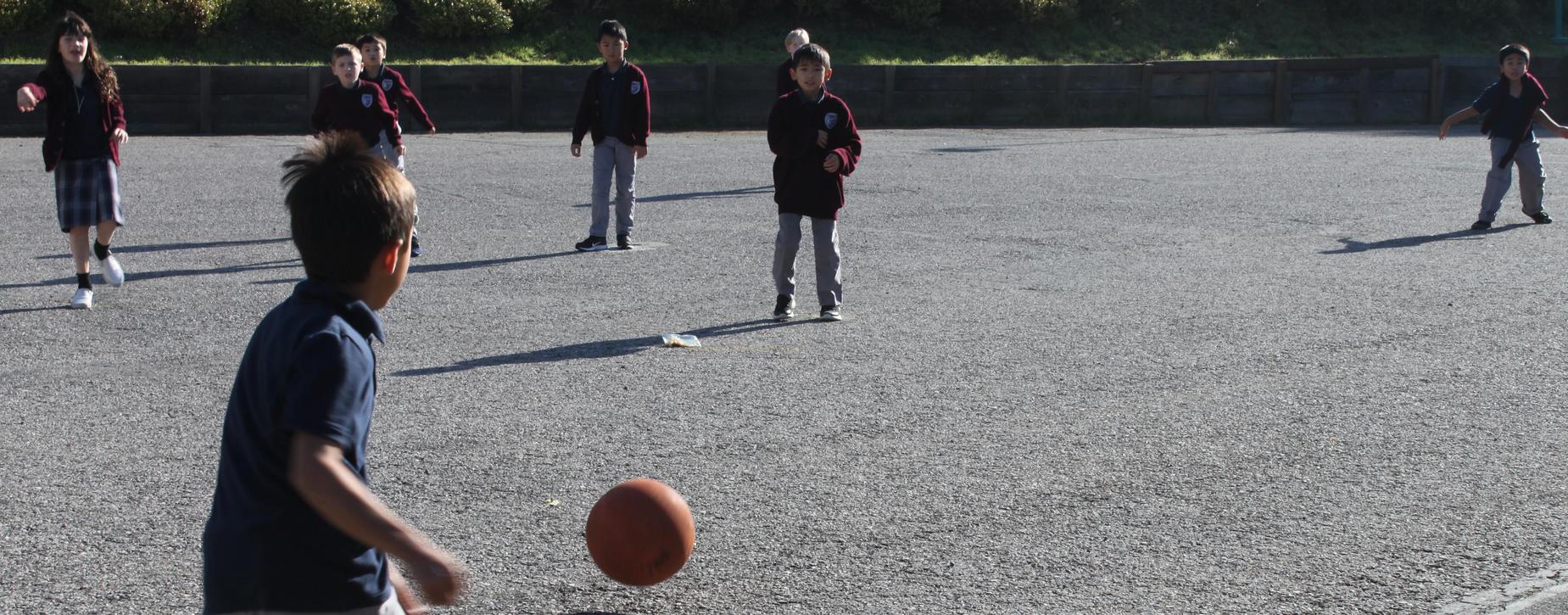 Kids Playing Ball
