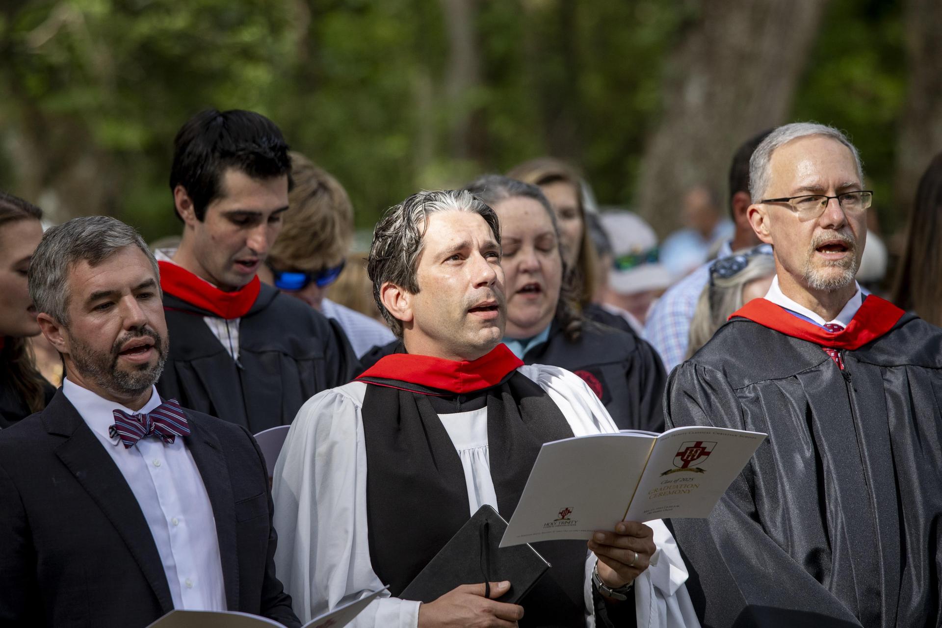 faculty photo graduation