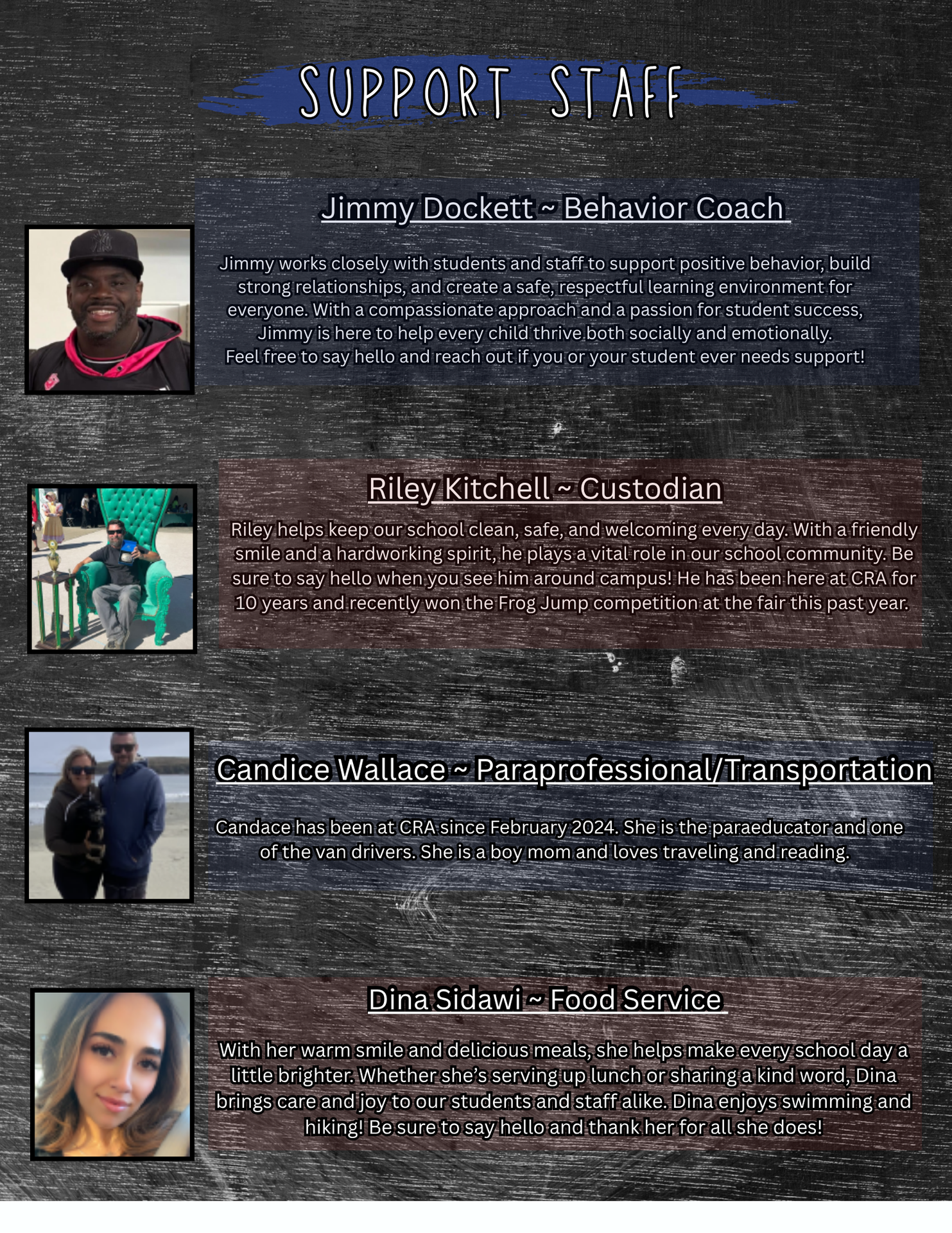 Meet The Staff