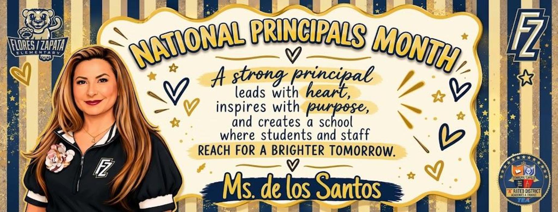 National Principals Month Banner