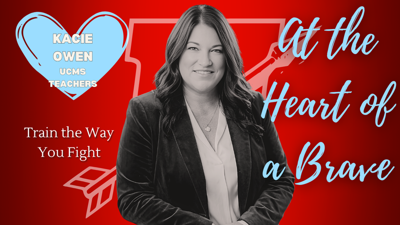 Feature photo of UCMS teacher Kacie Owen