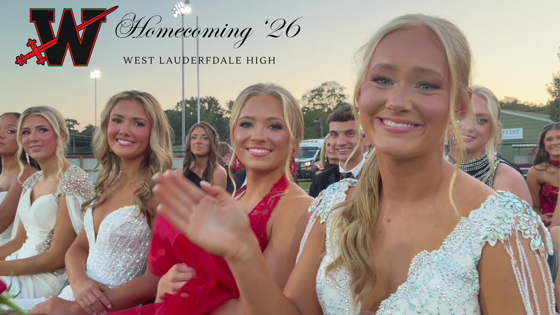 West Lauderdale High School Homecoming Maids