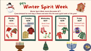 Calender Of Spirt Week