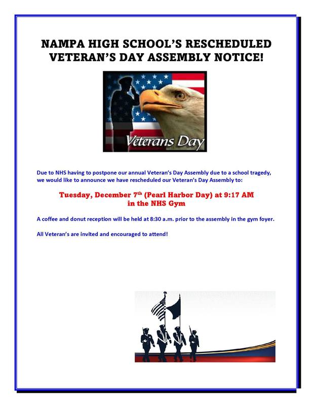 Veteran's Day Assembly