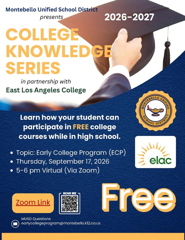 College Knowledge Flyer