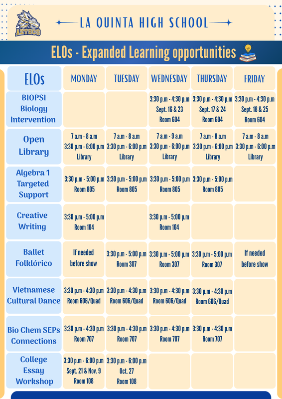 ELOs - Expanded Learning Opportunities Featured Photo