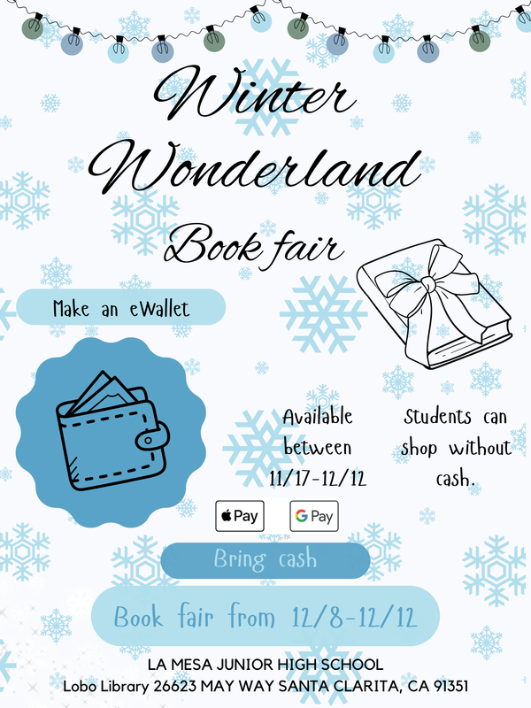 Book Fair accepts many forms of pay, including an e-wallet starting on 11/17