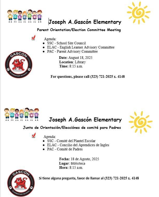 Committee Meeting flyer