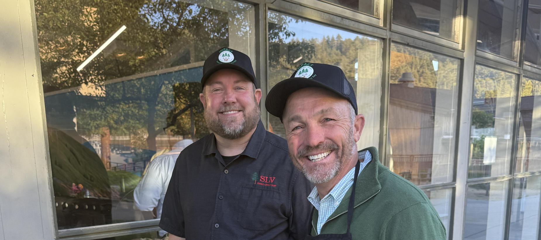 Superintendent, Christopher Schiermeyer and Assistant Superintendent of Human Resources, Andrew Lucia