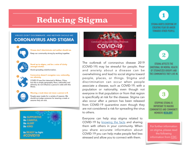 Reducing Stigma