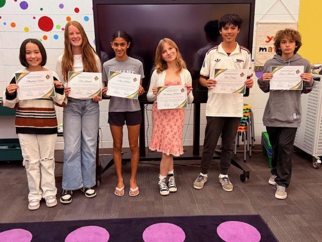 November Dragons of Distinction Winners