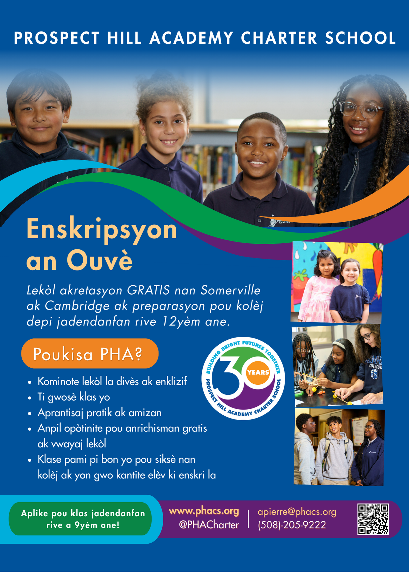 PHA enrollment flyer Haitian Creole