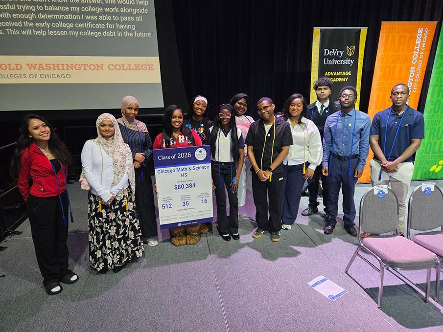 CMSA students recieve CPS College Credit Graduate honors