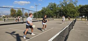 Pickleball Club hosts first tournament