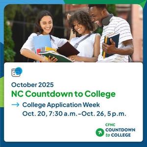 save the date free college applications October 20 - 25