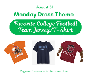Monday Dress Theme - August 31