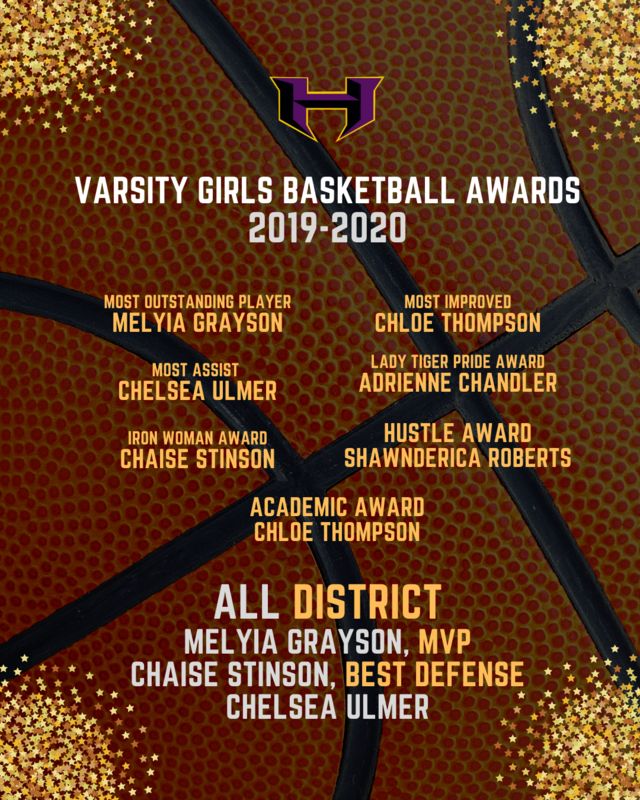 2019-2020 Varsity Girls Basketball Awards Featured Photo
