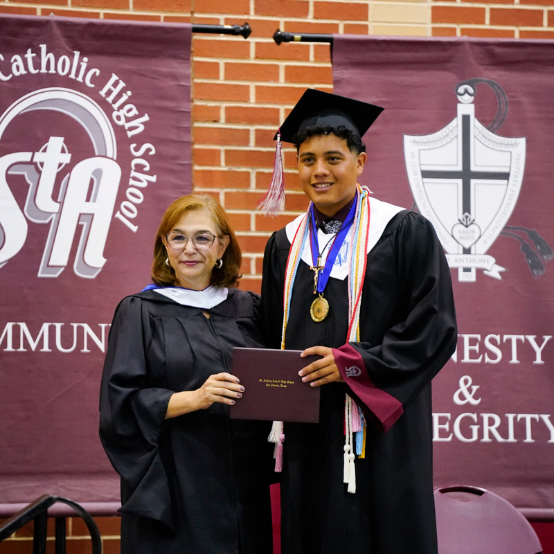 Graduation with principal