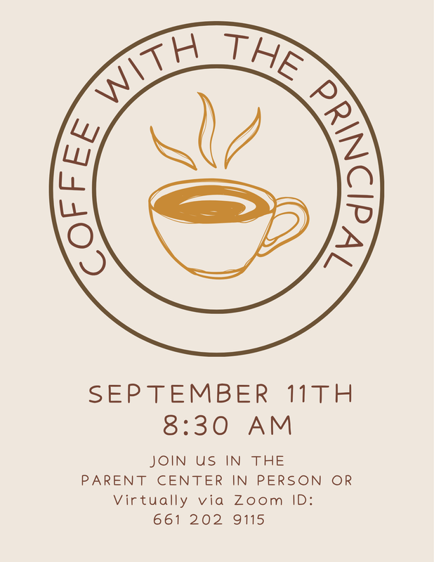 september coffee with the principal