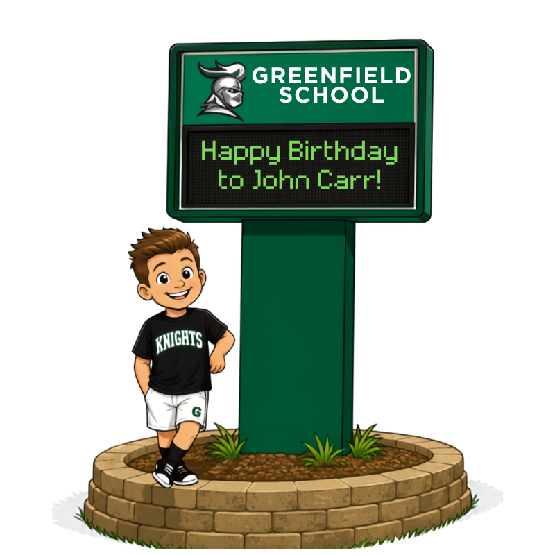 Birthday Sign Image
