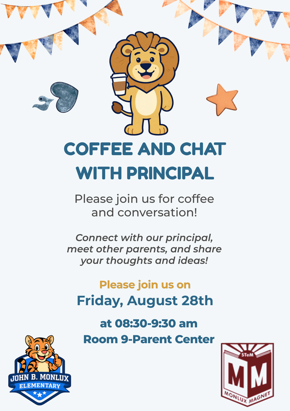 Coffee and Chat with the Principal